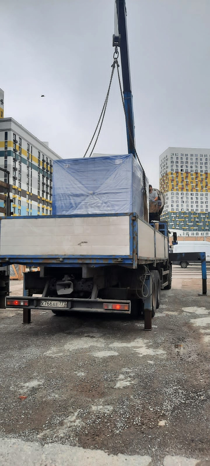 Отгрузка винтового компрессора REMEZA ВК270-8 в г. Москва