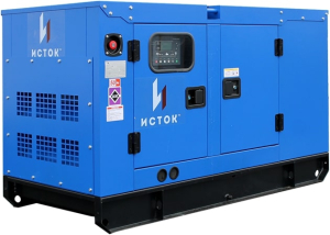 Дизельный генератор Исток АД20С-Т400-РПМ15 в кожухе с АВР  синхронный фото