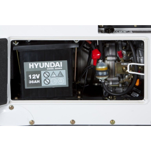 Дизельный генератор Hyundai DHY 8500SE  портативный фото