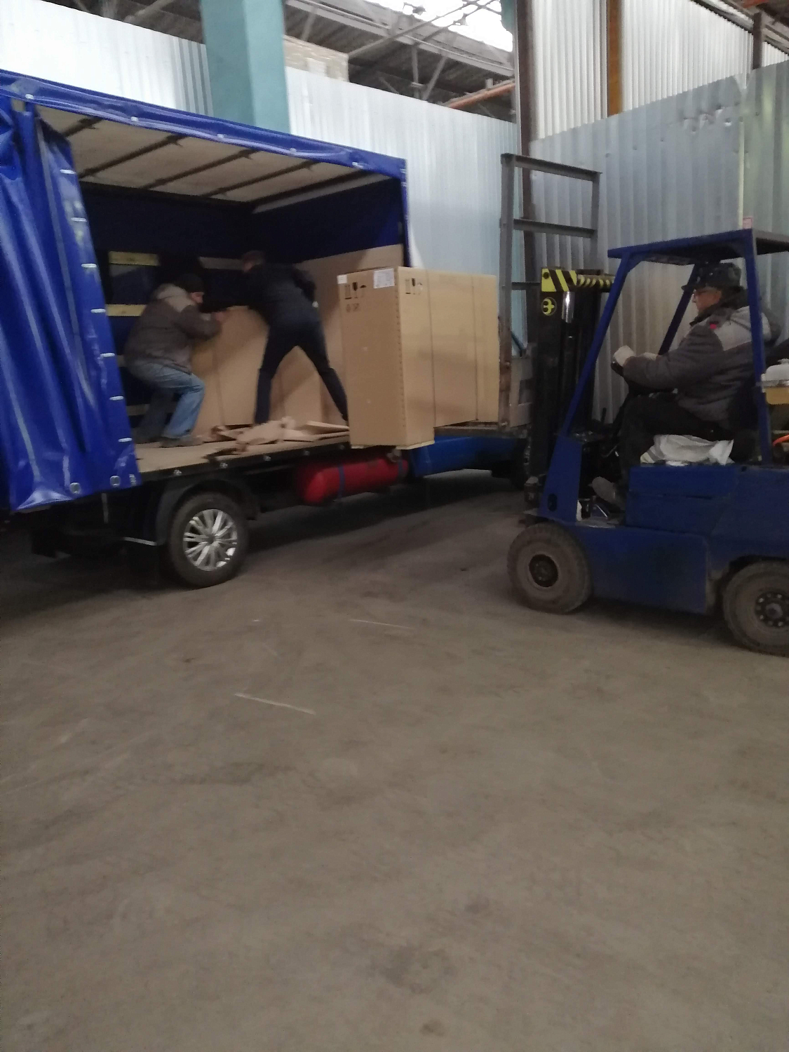 Поступление товара на склад в Воронеже