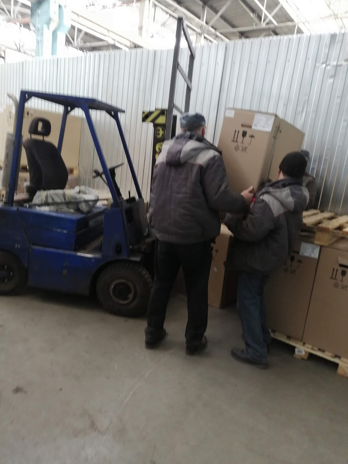 Отгрузка компрессора СБ4/С-100.LB75 в Воронеже