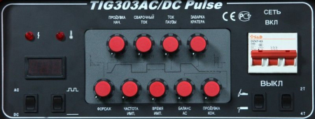 TIG 303 AC/DC PULSE TIG 303 AC/DC PULSE