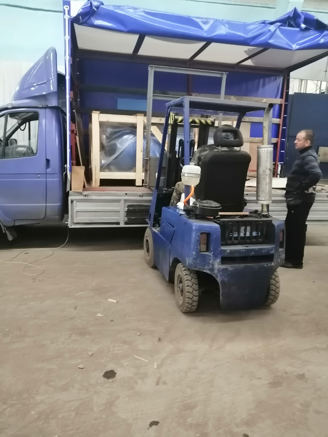 Отгрузка четырех ресиверов в Воронеже