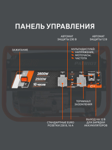 Бензиновый генератор PATRIOT GRS 3500 476102245 фото