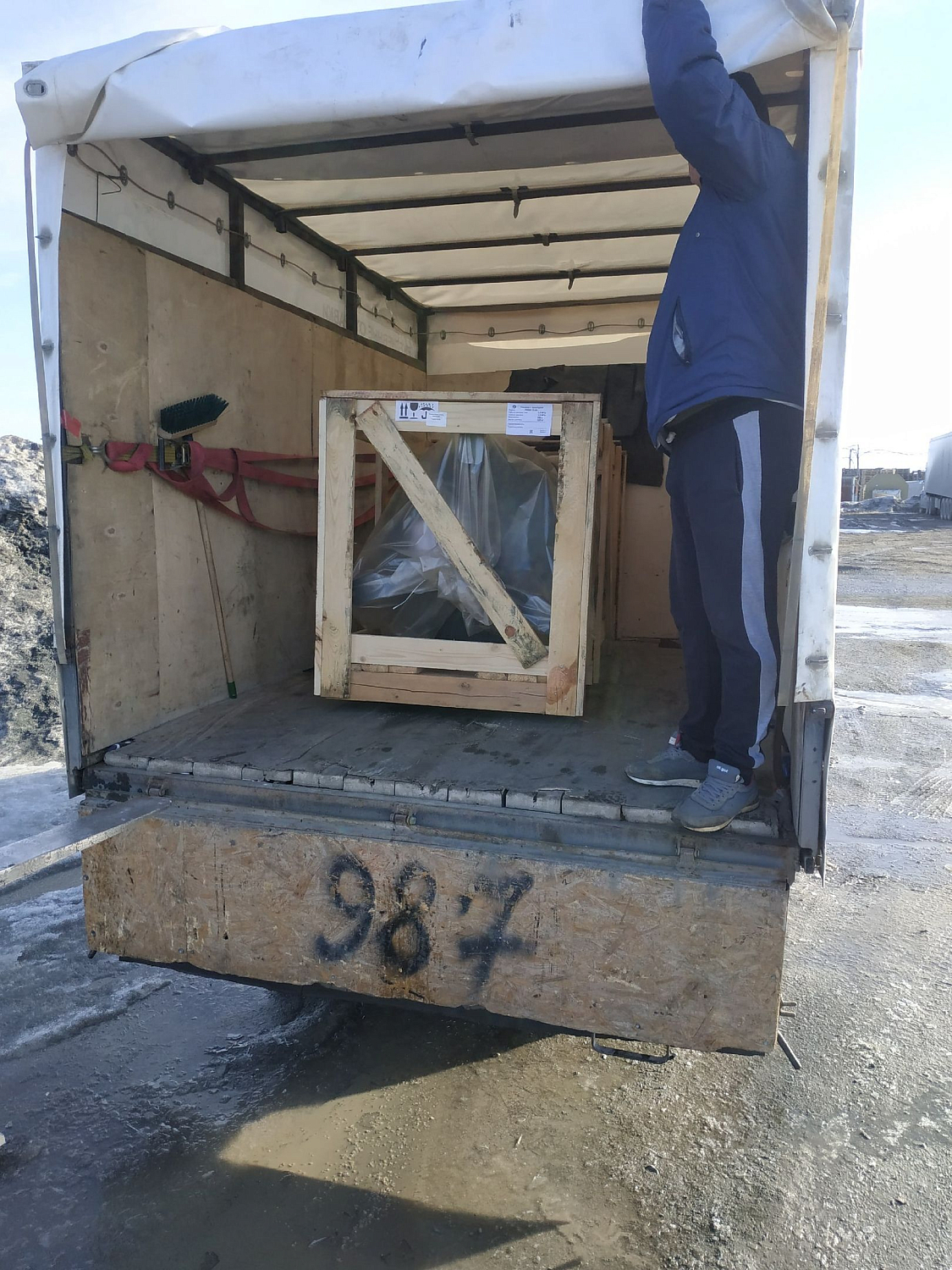 Отгрузка в Казахстан ресивера РВ900.10.00