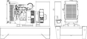 Дизельный генератор Onis Visa D 30 B  Дизельный генератор Onis Visa D 30 B  фото