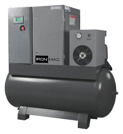 Винтовой компрессор  IC 20/15 DF VSD 500L