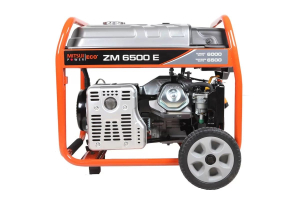 Бензиновый генератор Mitsui ZM 6500 E  передвижной фото