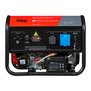 Бензиновый генератор Fubag BS 3500 A ES DUPLEX 46740 для дачи фото