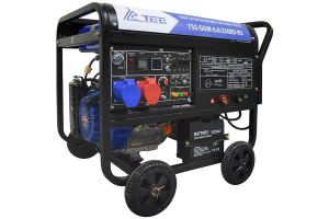 Бензиновый генератор ТСС GGW 6.0/250ED-R3 026495 сварочный фото