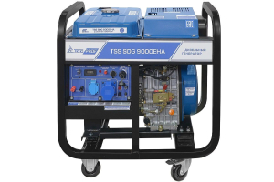 Дизельный генератор ТСС SDG 9000EHA 100035 синхронный фото