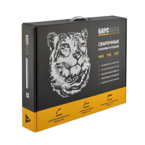 БАРС Горелка для полуавтомата БАРС MIG-15 FLEX (180 А, ⌀ 0,6-1,0 мм, 3 м, возд, аналог ERGOPLUS 15 Трафимет)
 фото