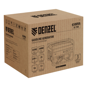 Бензиновый генератор DENZEL GE 7900 94638 фото
