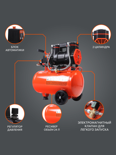 Поршневой компрессор  KDS 280 F24