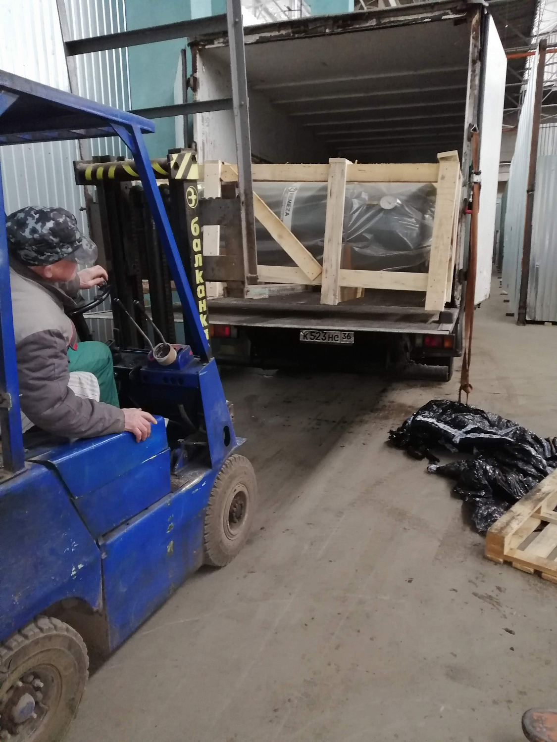 Отгрузка двух ресиверов РВ 500.11.00 дилеру