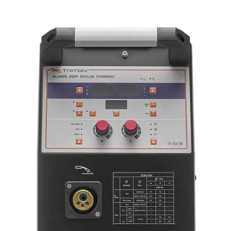 Сварочный полуавтомат TRITON ALUMIG 250P Dpulse Synergic 380V Сварочный полуавтомат TRITON ALUMIG 250P Dpulse Synergic 380V
