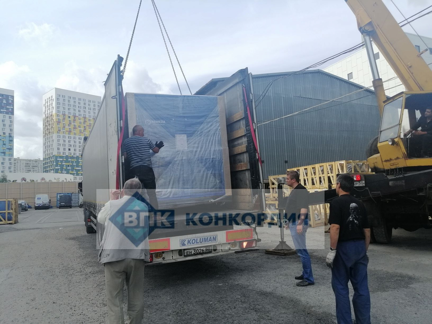 Отгружен компрессор ВК430