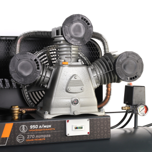 Поршневой компрессор PATRIOT KRX 950 L270 D масляный с ременным приводом фото