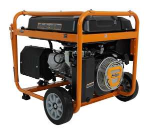 Бензиновый генератор Lifan 10500EA-3U с датчиком моточасов (с мощн без огранич при 1-но и 3-х фазном режиме) 00160714 передвижной фото