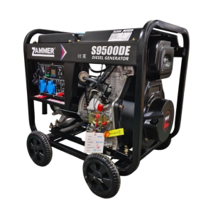 Дизельный генератор Zammer S9500DE S9500DE передвижной фото