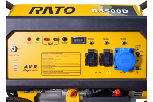 Бензиновый генератор RATO R8500D электростартер + колесный комплект  (с автозапуском) Бензиновый генератор RATO R8500D электростартер + колесный комплект  (с автозапуском) фото