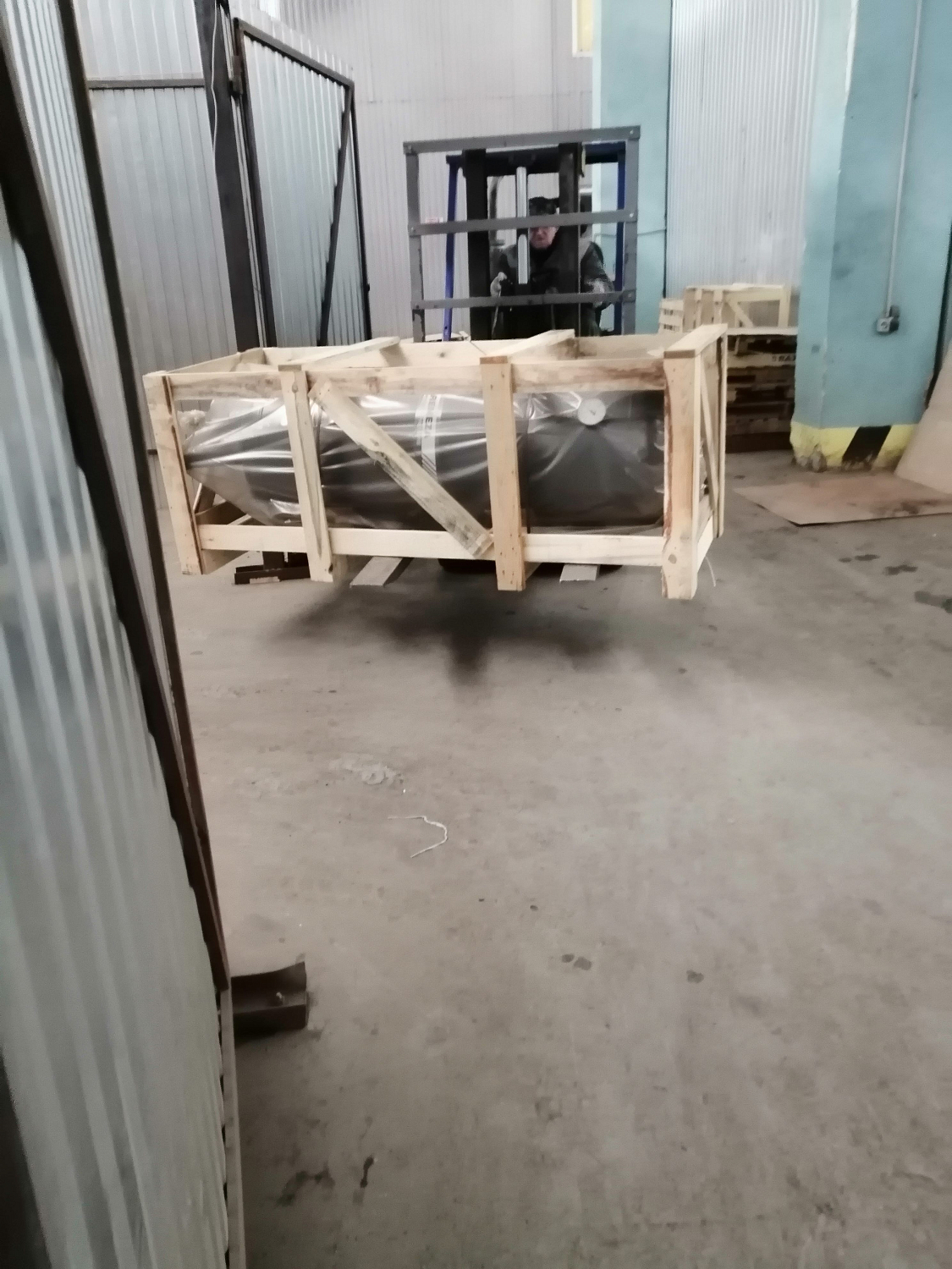 Отгрузка горизонтального ресивера