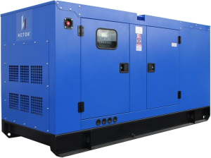 Дизельный генератор Исток АД100С-Т400-РПМ35 в кожухе с АВР  синхронный фото