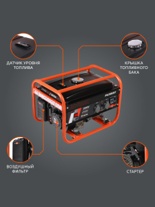 Бензиновый генератор PATRIOT GRS 3700 C 476102101 портативный фото