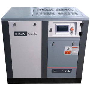 Винтовой компрессор IRONMAC IC 120/10 C VSD (IP23) масляный фото