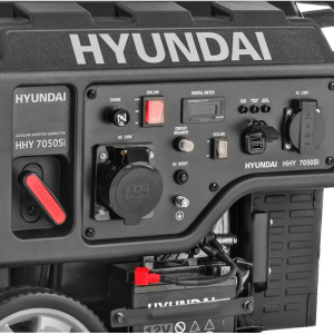 Бензиновый генератор Hyundai HHY 7050Si  для дачи фото