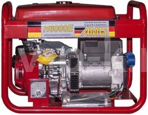 Бензиновый генератор AMG H 6000E  фото